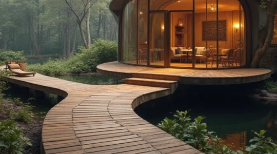 Unusual accommodations