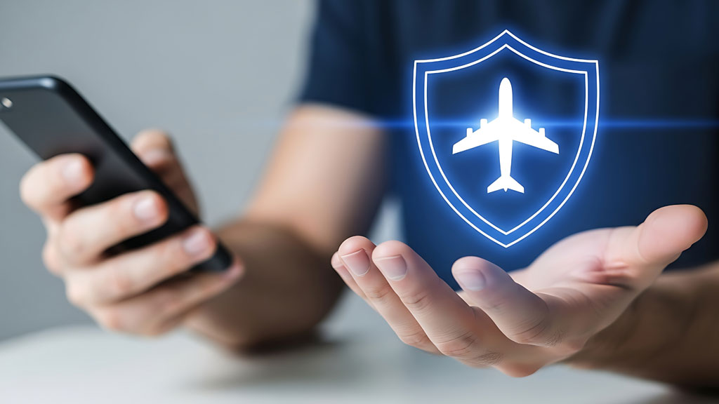 Pilot reviewing aviation documents in aircraft cockpit with instrument panel visible